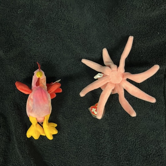 Vintage Beanie Babies Strut and Inky - Picture 2 of 4